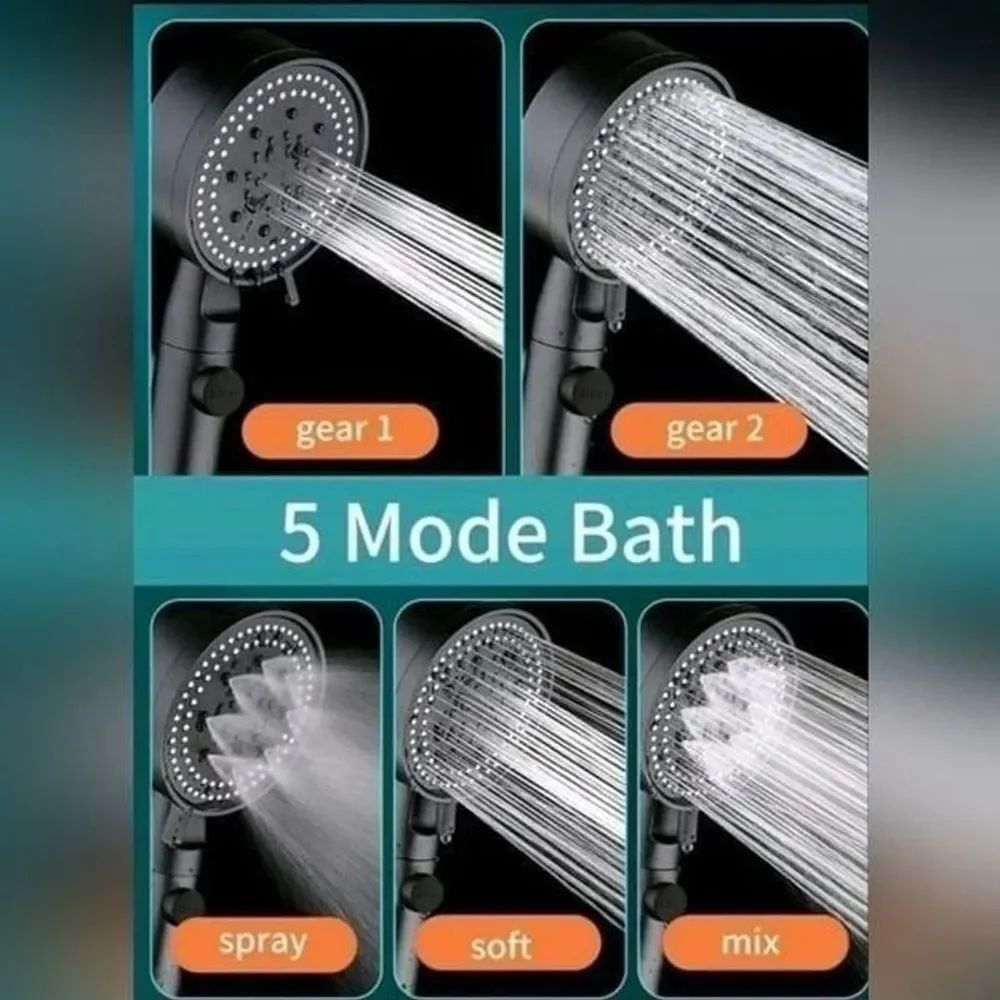 5 Mode Shower Head Brand New